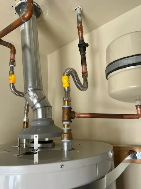 Water heater installation and plumbing repair in Cavalier Terrace