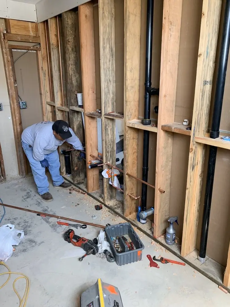Commercial rough-in plumbing for Gas Line Repair in Cavalier Terrace